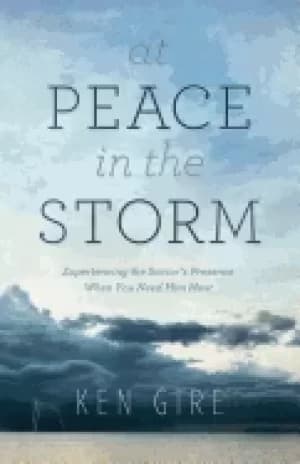 at peace in the storm experiencing the saviors presence when you need him m