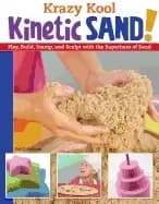 krazy kool kinetic sand play build stamp and sculpt with the superhero of s