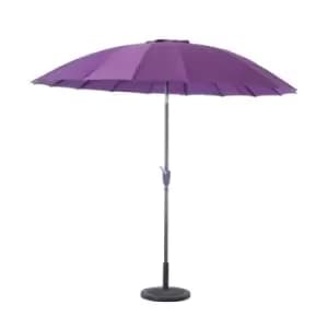 Sturdi Aluminium Round 2.7m Shanghai Parasol (base not included) - Plum