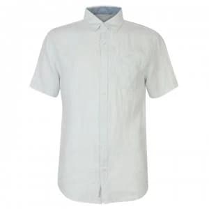 Original Penguin Penguin Short Sleeve Shirt Mens - Pastel Blue