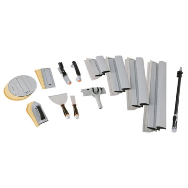 Draper Rollingdog Wall Surface Preparation Kit 36Pc Sanding Skimming Set With Case