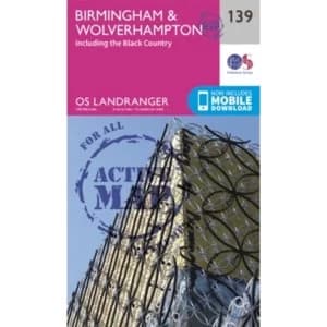 Birmingham & Wolverhampton by Ordnance Survey (Sheet map, folded, 2016)