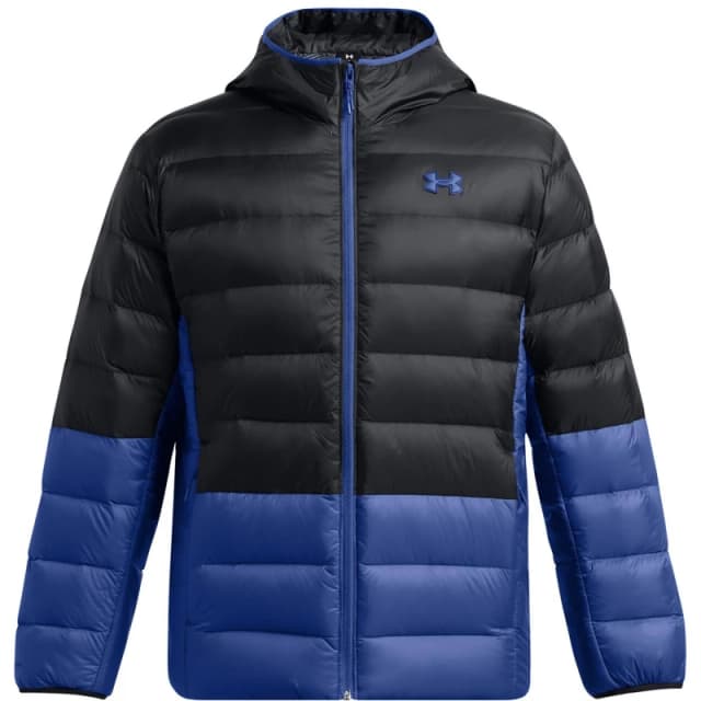 Under Armour Mens Legend Down Hooded Heavyweight Puffer Jacket Black male S