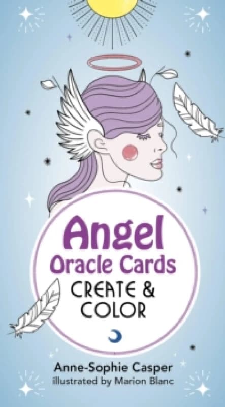 Angel Oracle Cards: Create And Color : 33 Customizable Cards and Step-by-Step Guidebook for Guidance and Self-Reflection Cards