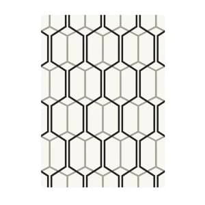 Asiatic Patio Rug - 150 x 80cm - Geometric Ivory