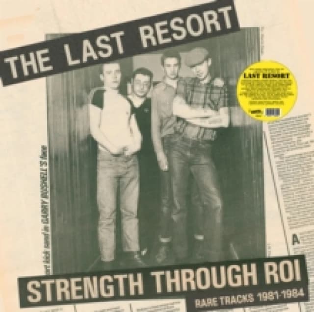 Last Resort Strength Through Roi: Rare Tracks 1981-1984 (Vinyl) 12 Album Coloured Vinyl (Limited Edition)