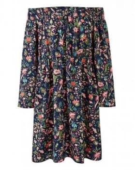 AX Paris Flare Sleeve Bardot Dress