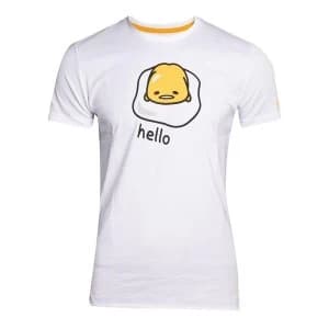 Gudetama - Ok Bye Mens Medium T-Shirt - White