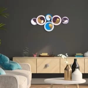 Ephemeral Multicolor Decorative Metal Wall Accessory