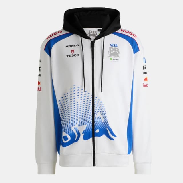 Hugo Visa Cash App Red Bull F1 2025 Fleece Top Mens White male X Small