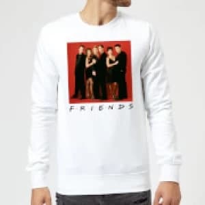 Friends Character Pose Sweatshirt - White - L