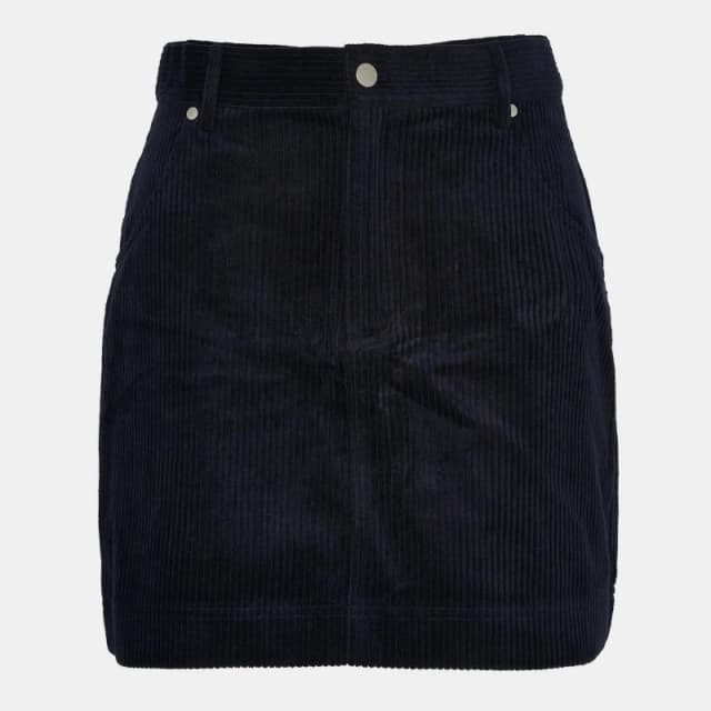 Barbour Tessa Cord Mini Skirt - Blue Blue 10