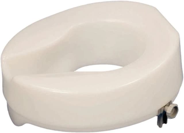 Aidapt Ashby Easy Fit Raised Toilet Seat 6" White