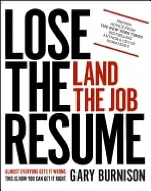 lose the resume land the job