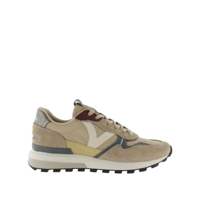 Victoria Womens nylon and suede sneakers Victoria Luna Beige Female 40