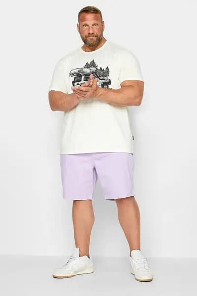 BadRhino Mens Shorts Purple