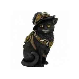 Clockwork Kitty Statue