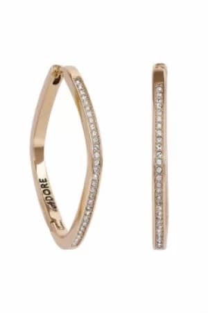 Adore Jewellery Soft Square Hoop Earrings JEWEL 5419478