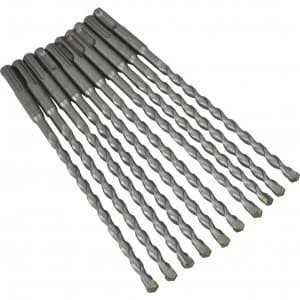 Faithfull SDS Plus Masonry Drill Bit Bulk Pack of 10 8mm 150mm