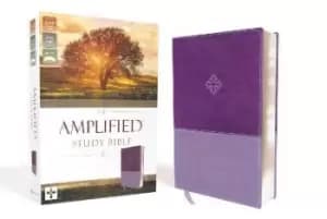 The Amplified Study Bible, Leathersoft, Purple by Zondervan