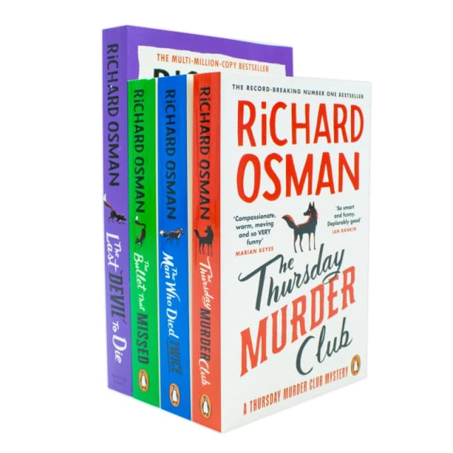 The Thursday Murder Club Series 4 Collection By Richard Osman For Fans Of Cozy Mysteries Richard Osman Books