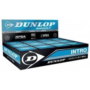 Dunlop Intro Squash Balls 1 Ball Box 12