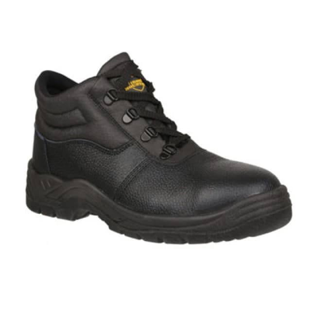 Iron Mountain Steel Toe & Midsole S3 SRC Work Chukka Ankle Boots Black