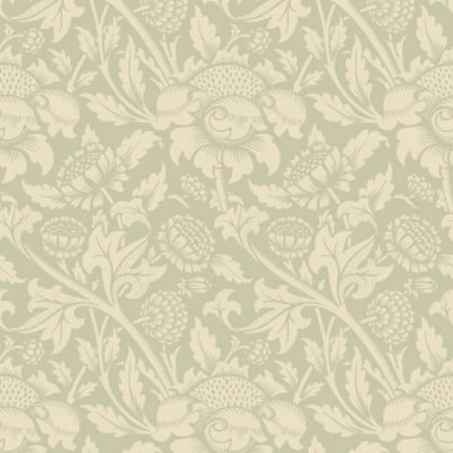 Hoopla Walls Damask Trail Bamboo Wallpaper