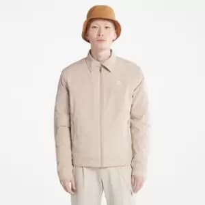 Timberland Mens Stratham Winter Bomber Jacket In Beige Beige, Size M