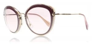 Miu Miu MU50RS Sunglasses Purple TKW4M2 54mm