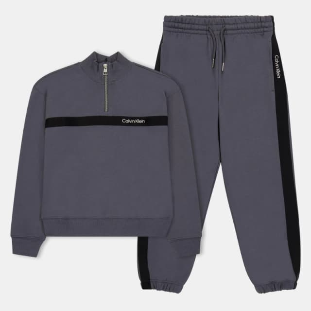 Calvin Klein Jeans Kids Taping Set Coal PTW male 8Y