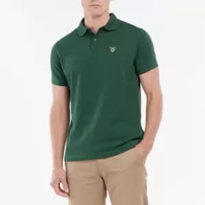 Barbour Mens Society Polo Shirt - Sycamore - L