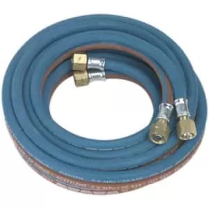 SGA5 Twin Rubber Hose Set Oxyacetylene 5m - Sealey