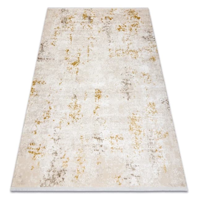 RugsX Modern Carpet Duke 51546 Cream / Gold - Vintage, Structured, Very Soft 80X150 Cm