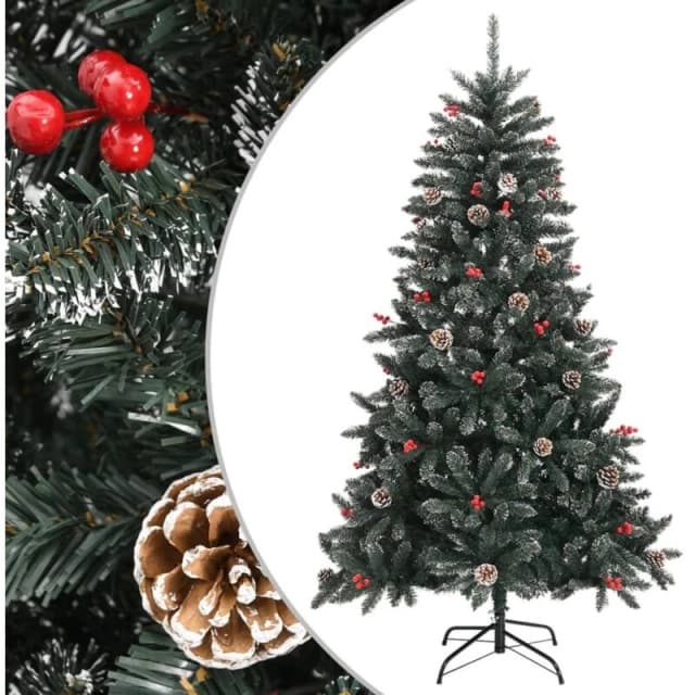 VIDAXL Artificial Christmas Tree with Stand Green 150cm pvc Vidaxl 8720287110217