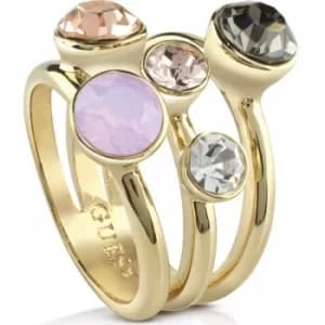 Ladies Guess PVD Gold plated HYPNOTIC EARRINGS SIZE P