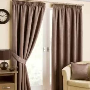 Hamilton McBride Fusion Black Out Curtains (66" x 72") - Mink