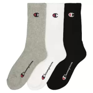 Pack of 3 Pairs of Socks with Small Logo in Cotton Mix