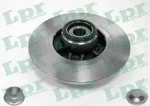 LPR Brake disc RENAULT R1033PCA 8200381148 Brake rotor,Brake discs,Brake rotors