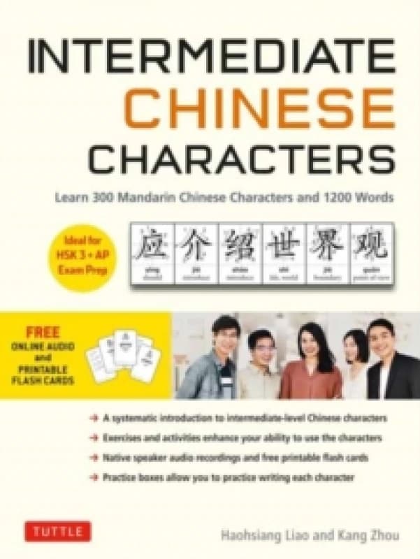 Intermediate Chinese Characters. Paperback. By Haohsiang Liao, Kang Zhou Books
