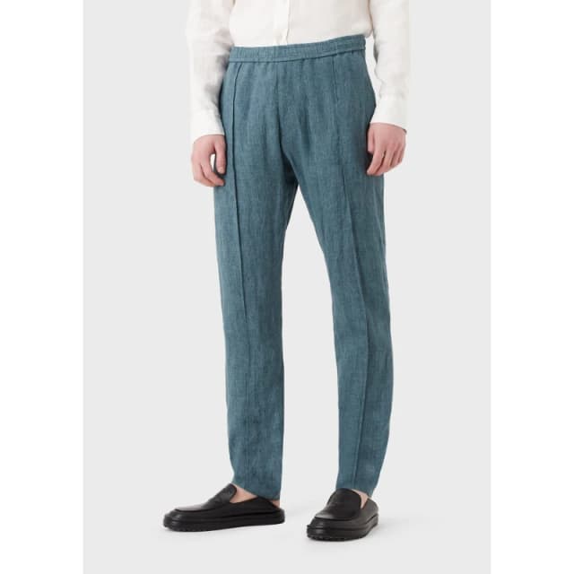 Emporio Armani Trousers Green male 40R