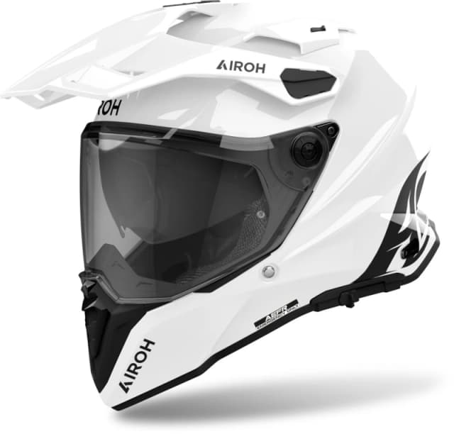 Airoh Commander 2 Color White Gloss Adventure Helmet Size 2XL