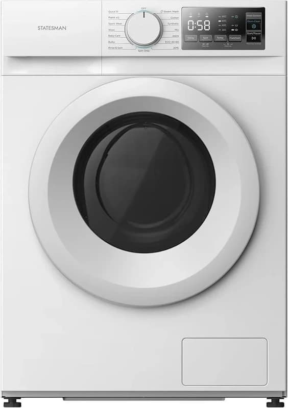 Statesman FWM1914W 9KG 1400RPM Freestanding Washing Machine
