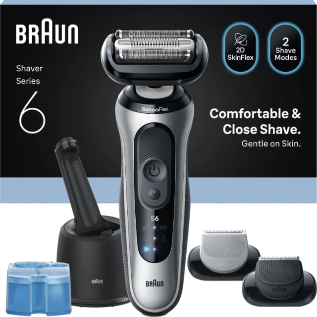 Braun Series 6 Mens Shaver - Silver