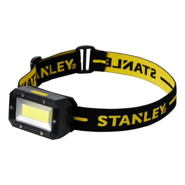 Stanley Battery Powered LED Head Torch in Black & Yellow