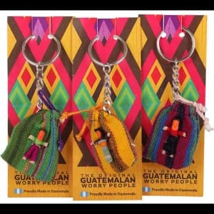 Worry Doll Key Ring