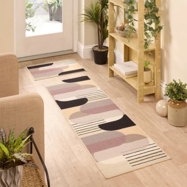 My Mat Printed Loop Modern Arches 2pcs Door Mats 40x60 &50x150cm Multi 71755304000