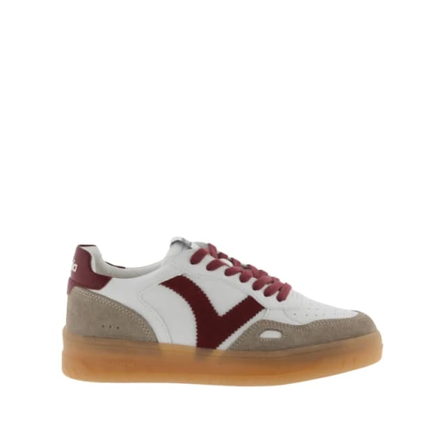 Victoria Seoul womens leather and suede effect sneakers Victoria Rouge Female 38