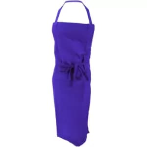 Jassz Bistro Bib Apron / Hospitality & Catering (One Size) (Purple) - Purple