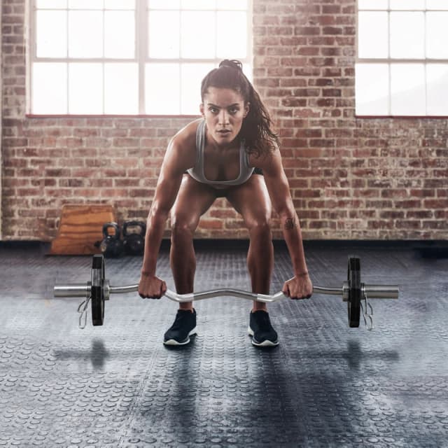 SPORTNOW Olympic Weight Plates Set with 2''/5cm Holes for Home Gym, 2 x 5kg, Black A91-252V00BK